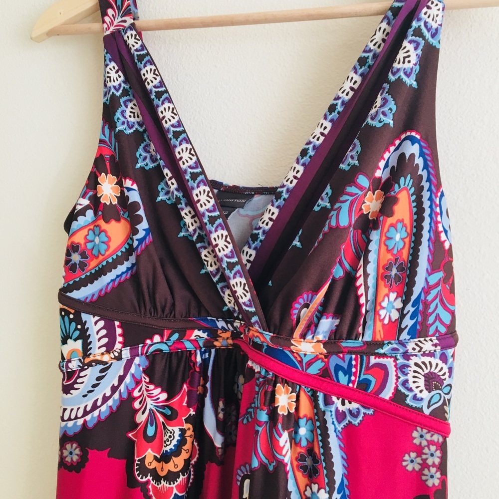 Bohemian style maxi dress.